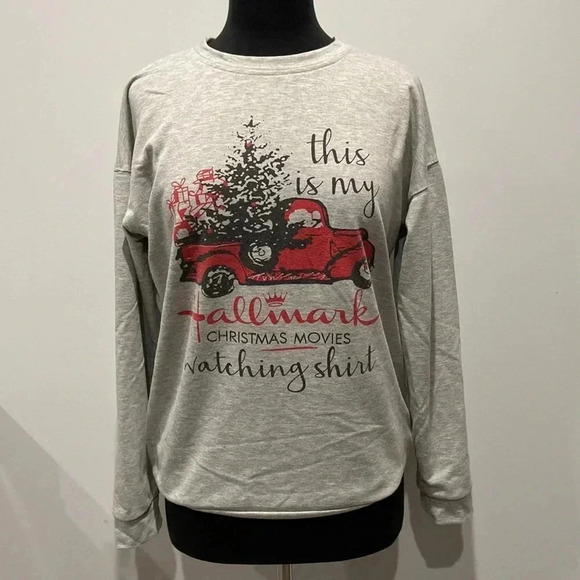 This is  my ‘ Hallamark’ Christmas 🎄 watching Sweatshirt - Picture 2 of 7